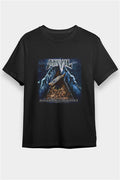 Anvil Printed Unisex Black T-Shirt