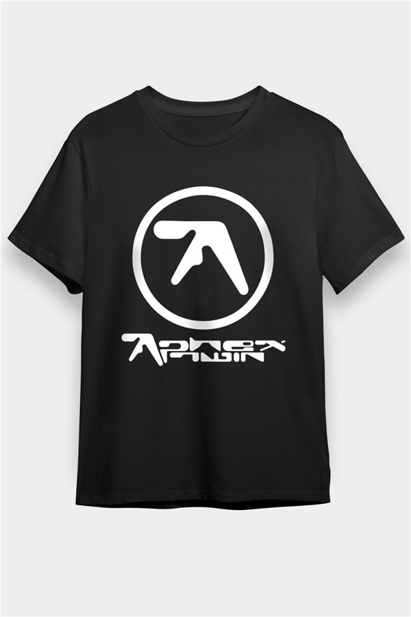 Aphex Twin Printed Unisex Black T-Shirt
