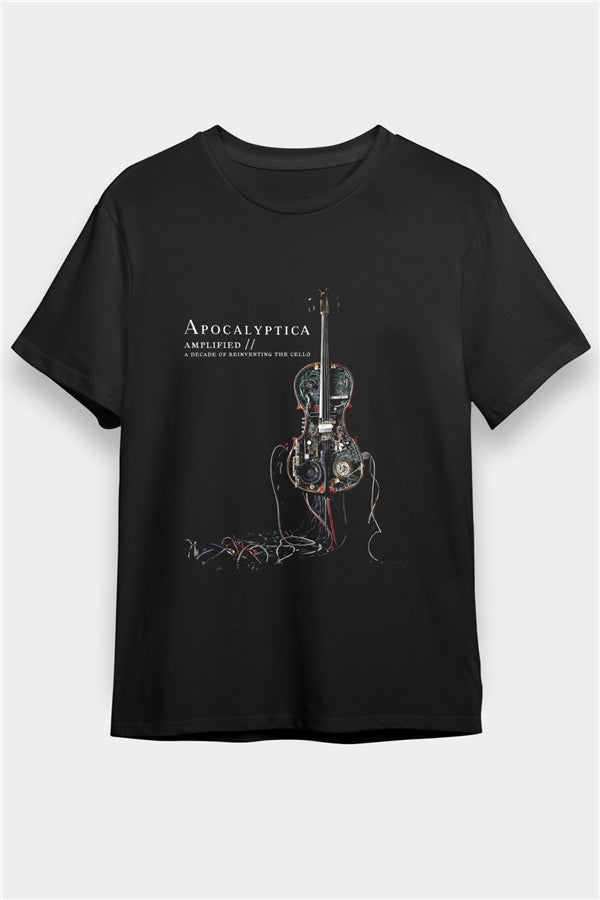 Apocalyptica Printed Unisex Black T-Shirt