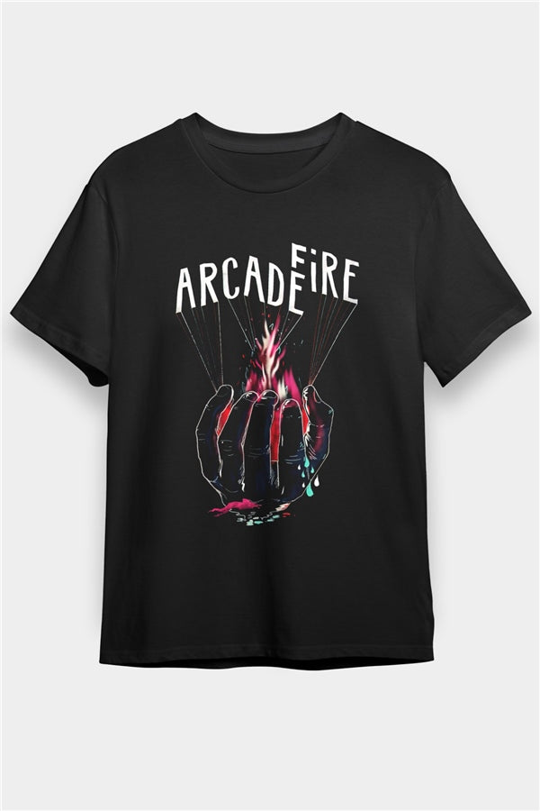 Arcade Fire Black Unisex T-Shirt