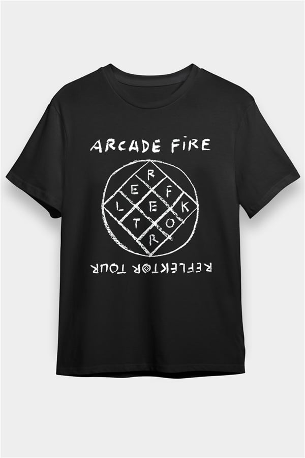 Arcade Fire Black Unisex T-Shirt