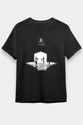 Archive Printed Unisex Black T-Shirt