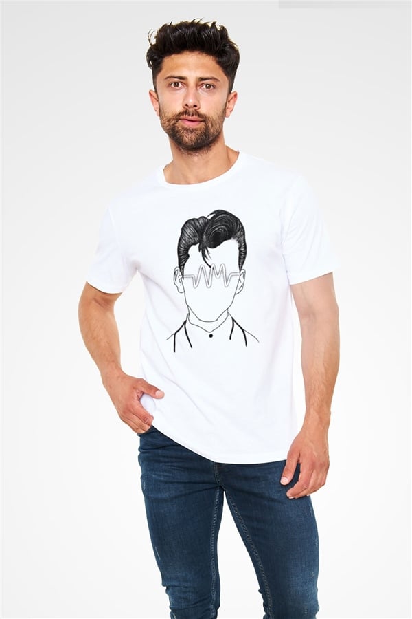 Arctic Monkeys White Unisex T-Shirt
