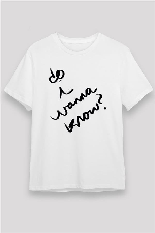 Arctic Monkeys White Unisex T-Shirt