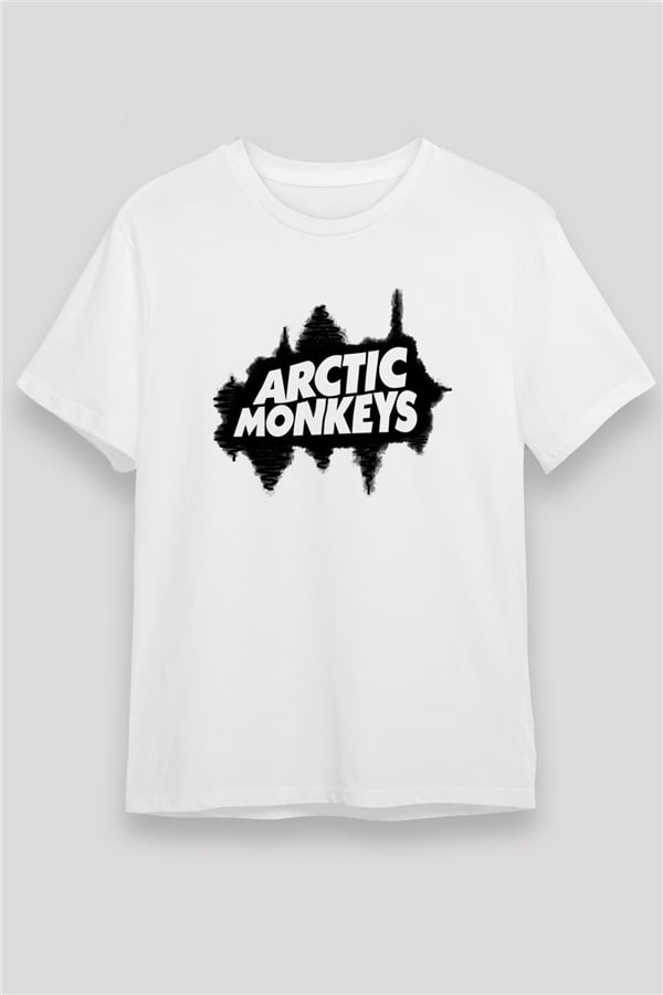 Arctic Monkeys White Unisex T-Shirt