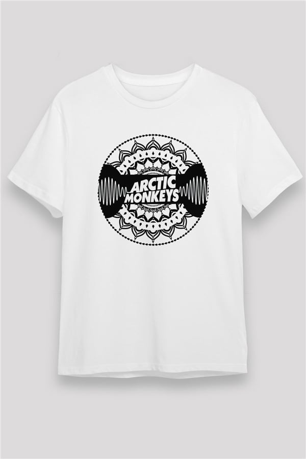 Arctic Monkeys White Unisex T-Shirt