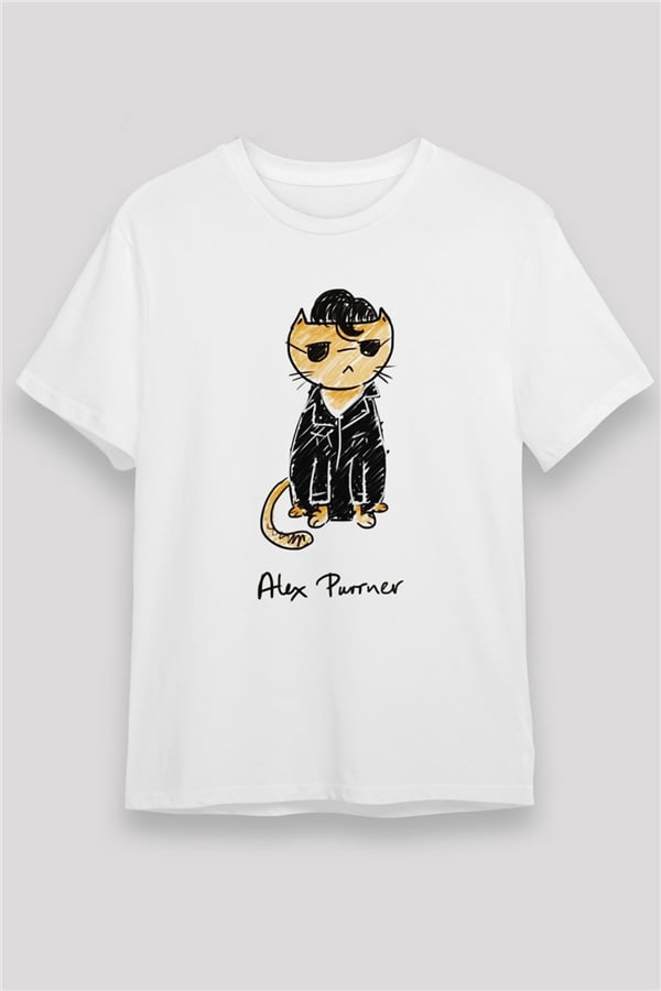 Arctic Monkeys White Unisex T-Shirt