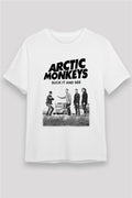 Arctic Monkeys White Unisex T-Shirt