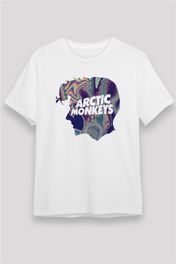 Arctic Monkeys White Unisex T-Shirt