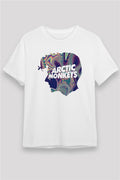 Arctic Monkeys White Unisex T-Shirt