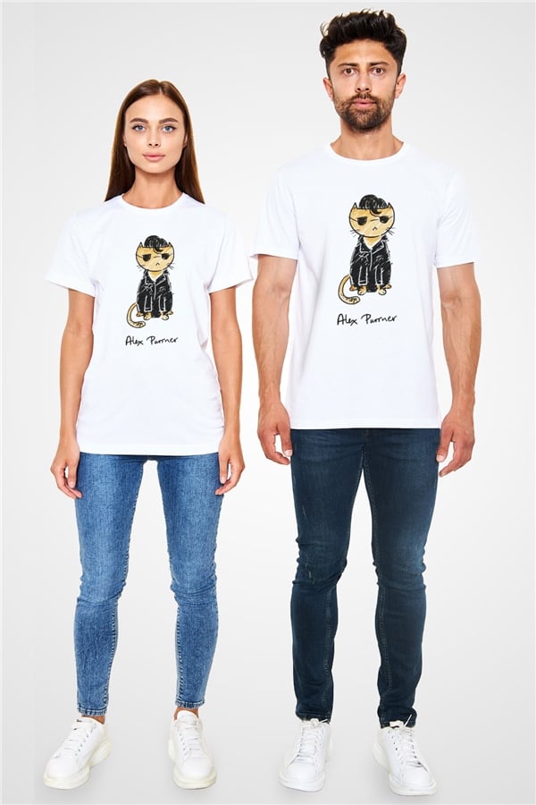 Arctic Monkeys White Unisex T-Shirt