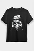 Arctic Monkeys Sunglasses Monkey Black Unisex T-Shirt