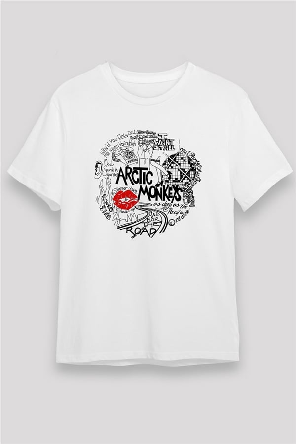 Arctic Monkeys One For The Road White Unisex T-Shirt