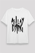 As I Lay Dying White Unisex T-Shirt