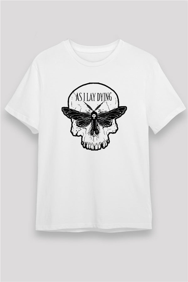 As I Lay Dying White Unisex T-Shirt