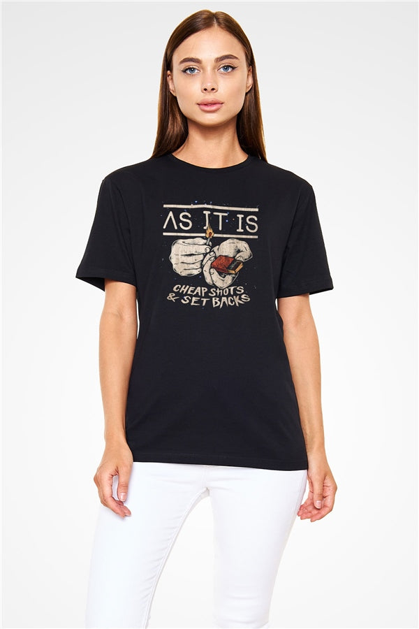 As It Is Black Unisex T-Shirt