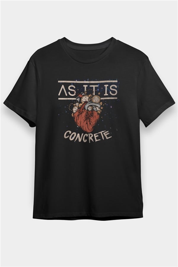 As It Is Black Unisex T-Shirt