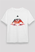 Asia White Unisex T-Shirt