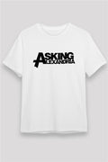Asking Alexandria White Unisex T-Shirt
