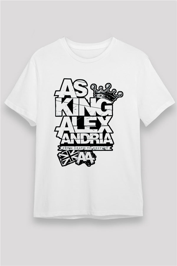 Asking Alexandria White Unisex T-Shirt