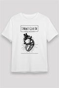 Asking Alexandria White Unisex T-Shirt