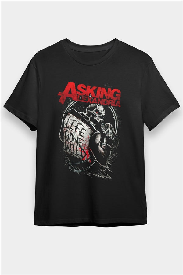 Asking Alexandria Black Unisex T-Shirt