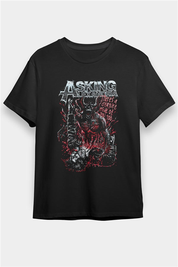 Asking Alexandria Black Unisex T-Shirt