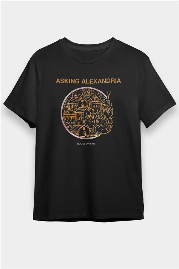 Asking Alexandria Black Unisex T-Shirt