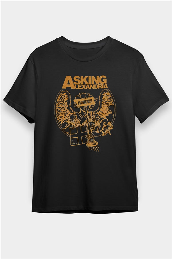 Asking Alexandria Black Unisex T-Shirt