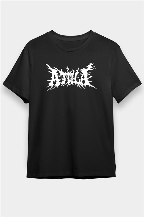 Atilla Black Unisex T-Shirt | Rock Metal Music Tee