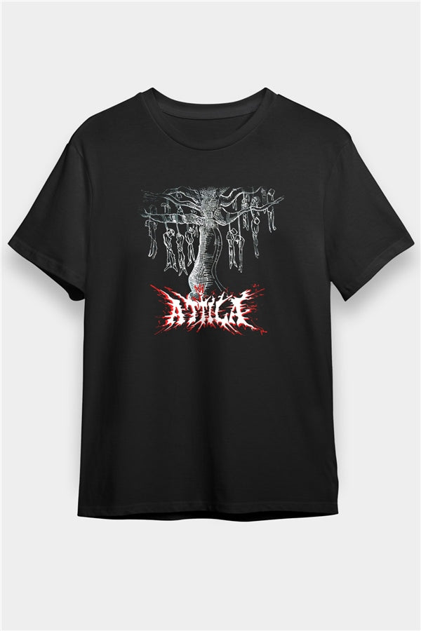 Atilla Black Unisex T-Shirt | Rock Metal Music Tee