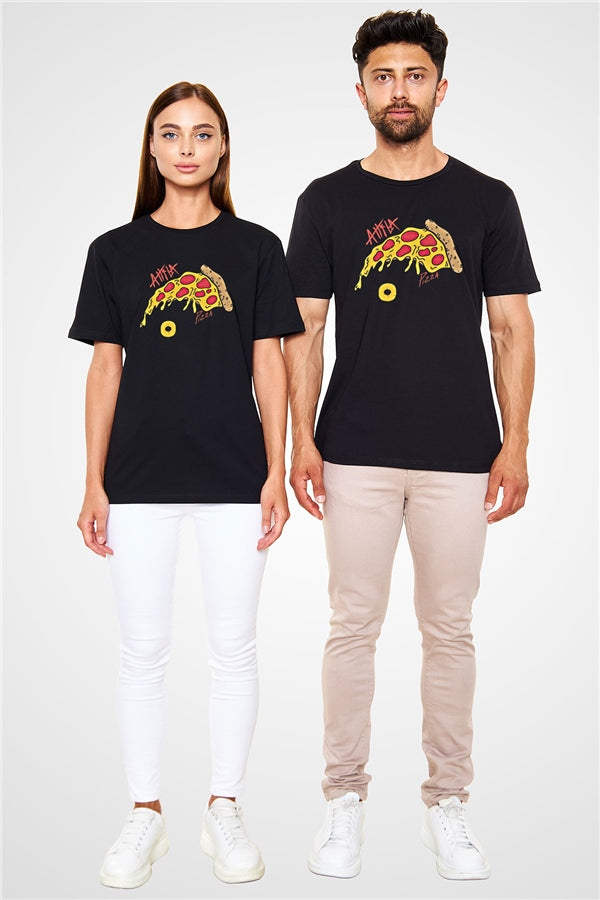 Attila Black Unisex Graphic T-Shirt