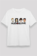 Audioslave Graphic Print Unisex White T-Shirt