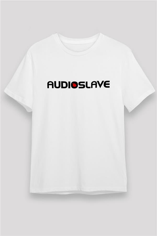 Audioslave Printed Unisex White T-Shirt