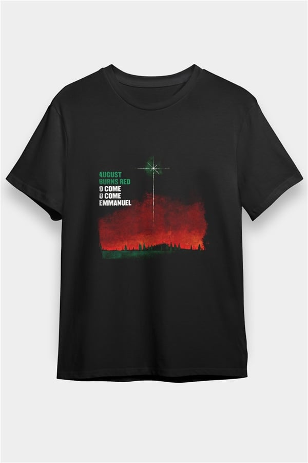 August Burns Red Printed Unisex Black T-Shirt