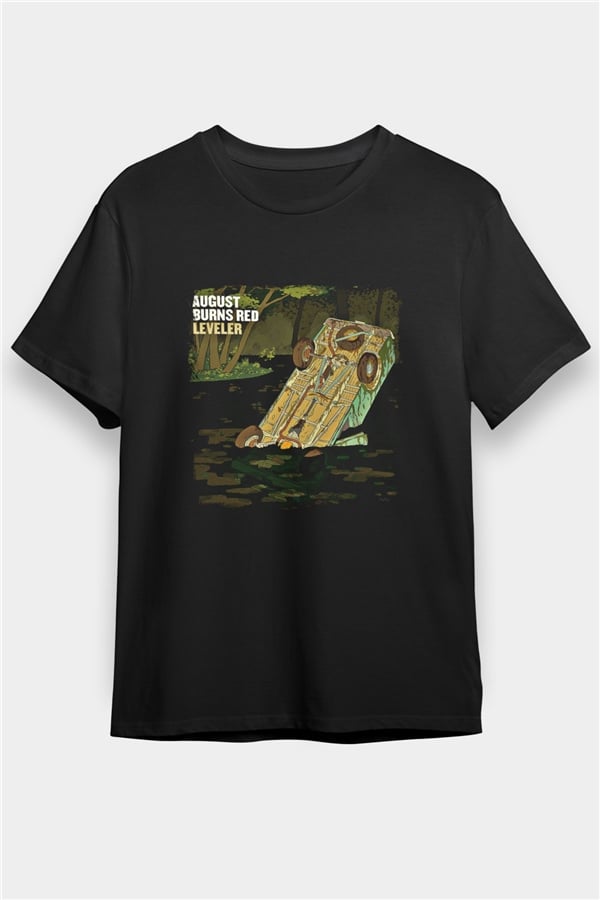 August Burns Red Unisex Black Graphic T-Shirt