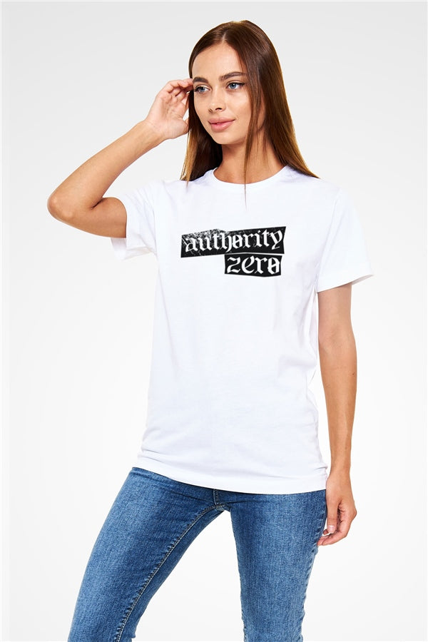 Authority Zero White Unisex T-Shirt