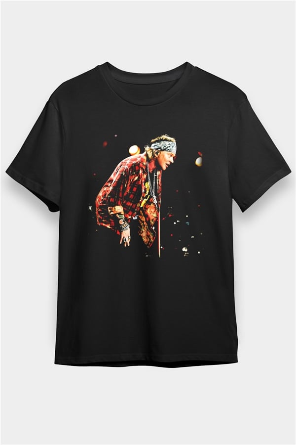Axl Rose Black Unisex T-Shirt