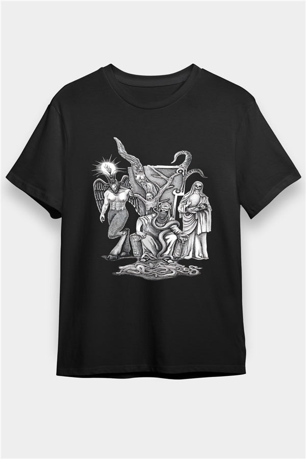 Azarath Black Graphic Unisex T-Shirt