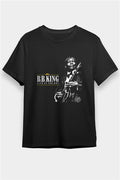 B.B. King Printed Unisex Black T-Shirt