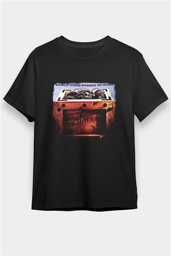 Bachman–Turner Overdrive Printed Unisex Black T-Shirt
