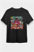 Backtrack Printed Unisex Black T-Shirt