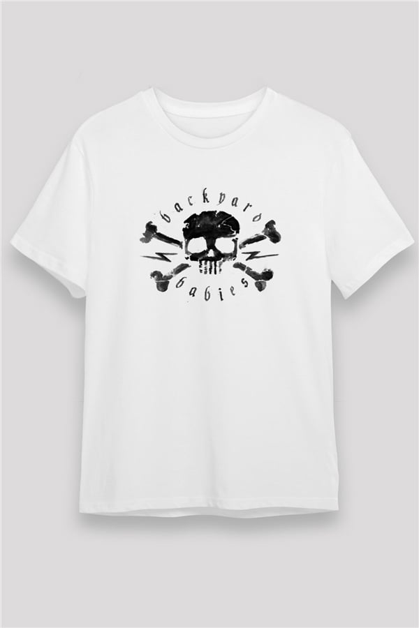 Backyard Babies White Unisex T-Shirt