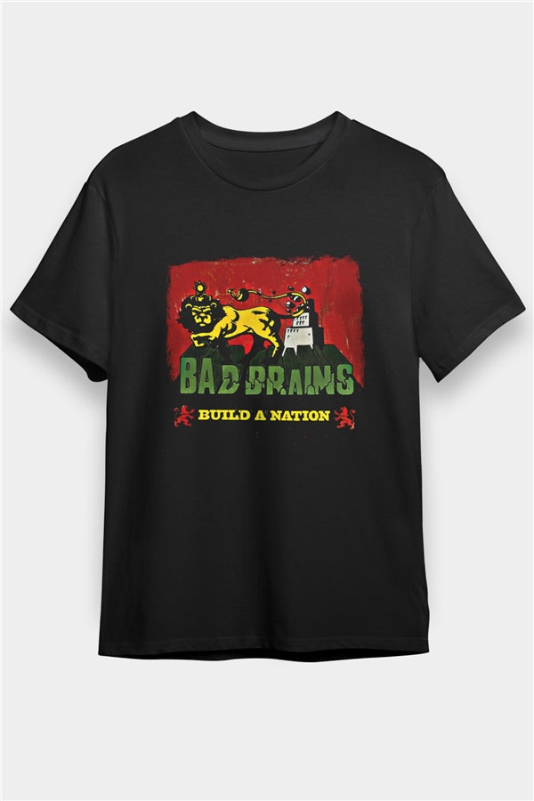 Bad Brains Graphic Unisex Black T-Shirt
