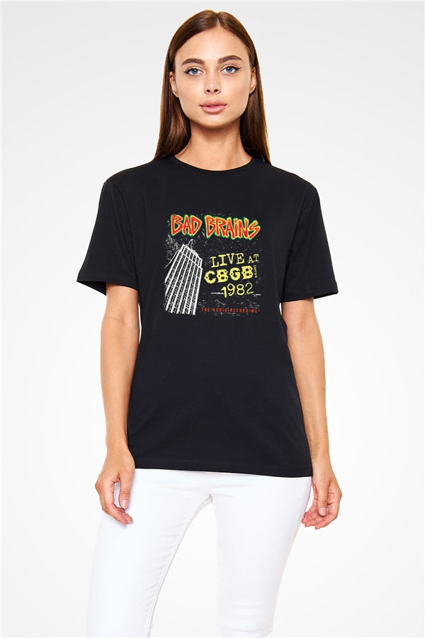 Bad Brains Black Graphic Unisex T-Shirt