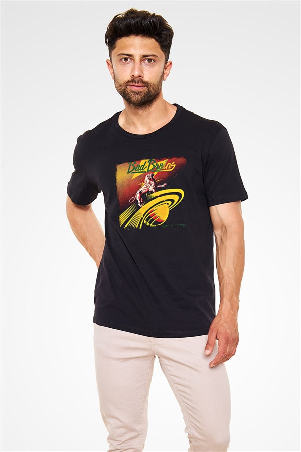 Bad Brains Printed Unisex Black T-Shirt