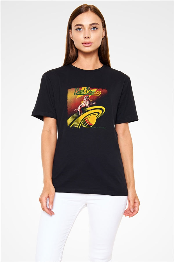 Bad Brains Printed Unisex Black T-Shirt