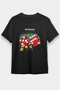 Bad Company Printed Unisex Black T-Shirt