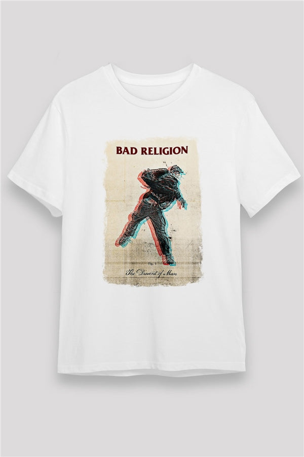 Bad Religion Printed Unisex White T-Shirt
