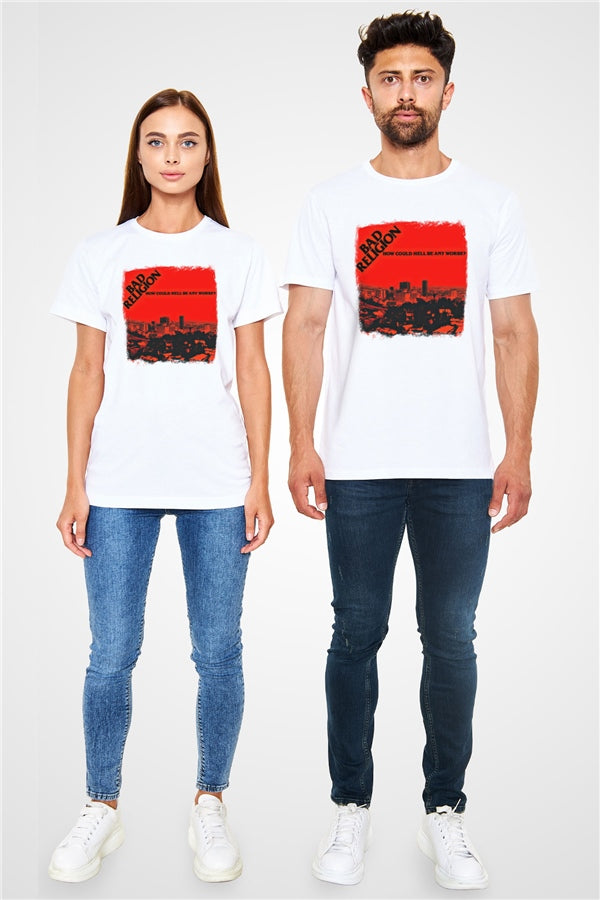 Bad Religion Printed Unisex White T-Shirt